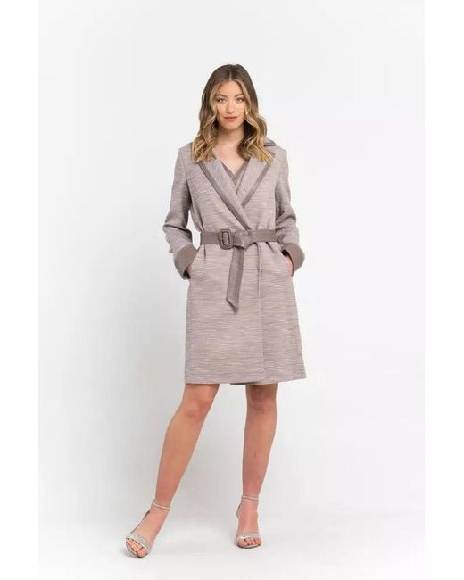 Trussardi Multicolor B Camel Jackets & Coat