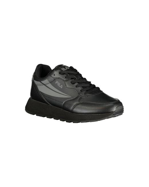 Fila Black Polyester Sneaker for men