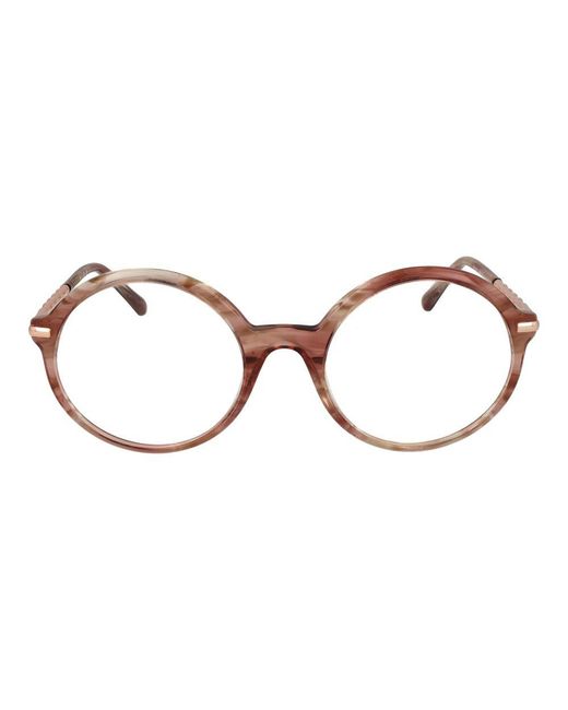 Sandro Brown Pink Acetate & Metal Glasses (frames)