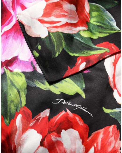 Dolce & Gabbana Black Floral Fiori Pittorici Mini Bodycon Dress in Red | Lyst Dolce & Gabbana Black Floral Fiori Pittorici Mini Bodycon Dress in Red | Lyst