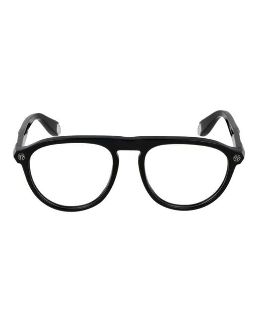 Philipp Plein Black Glasses for men