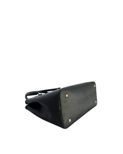 Twinset Black Yellow Polyurethane Shoulder Bag