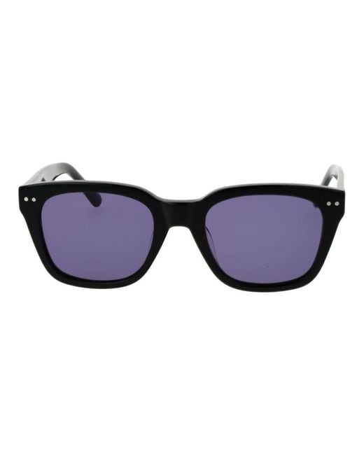 Replay Black Plastic Sunglasses