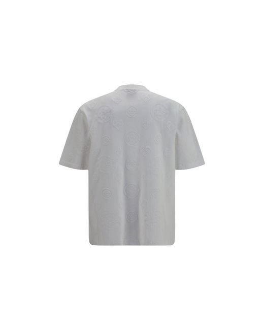 Casablanca Gray White Cotton Sportswear for men