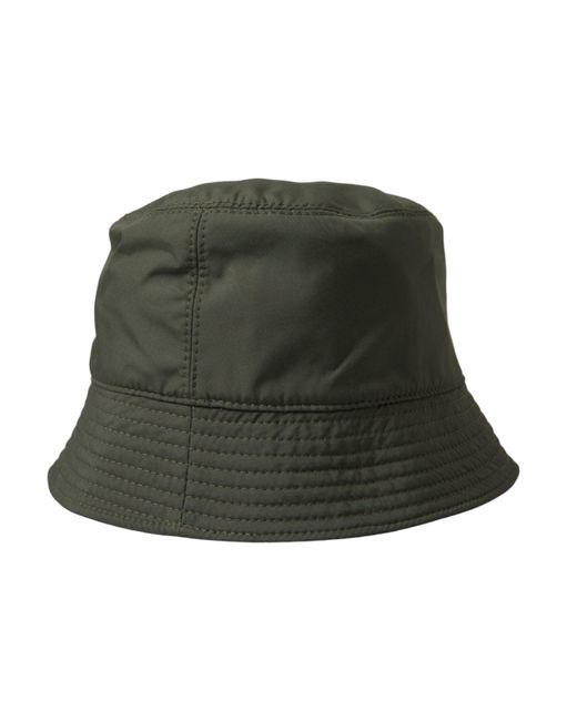 Dolce & Gabbana Green Army Polyester Cap Bucket Hat for men