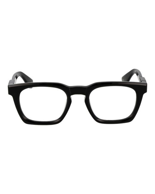 Police Black Cellulose Acetate Glasses (frames) for men
