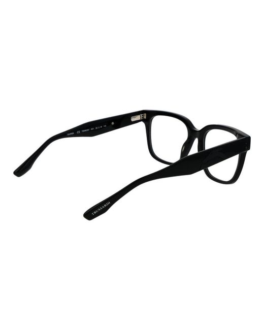 Trussardi Black Acetate Glasses (frames) for men
