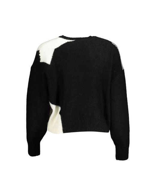 Desigual Black Acrylic Sweater