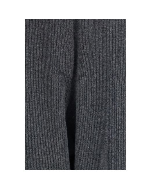 Brunello Cucinelli Gray Cashmere Casual Pants