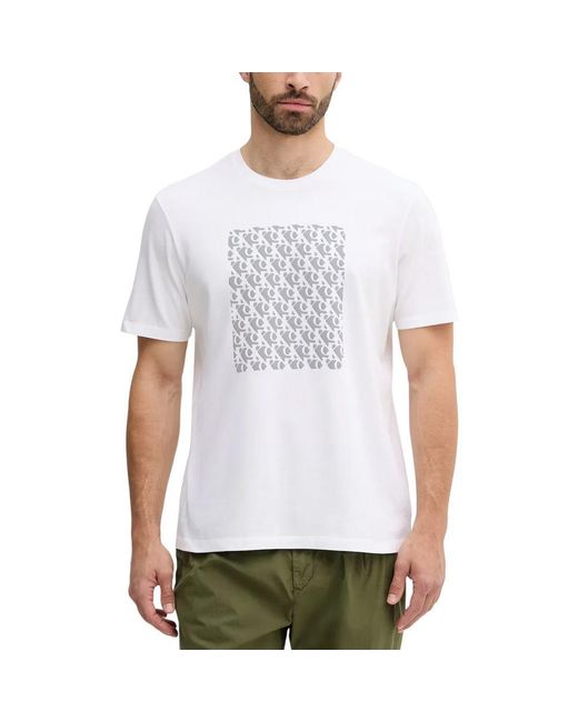 Calvin Klein White Cotton T for men
