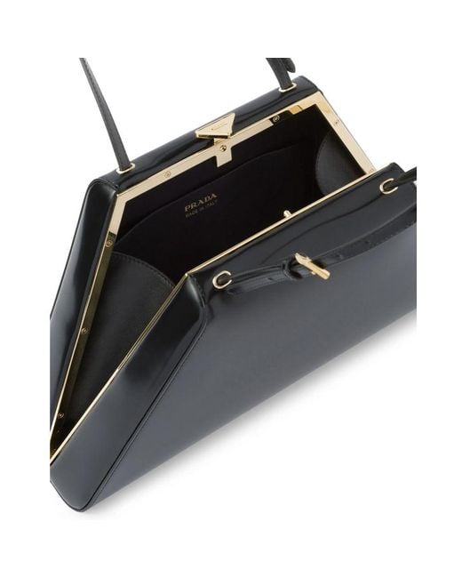 Prada Black Leather Handbag