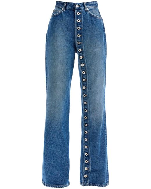 Jean Paul Gaultier Blue High-End Denim Jeans