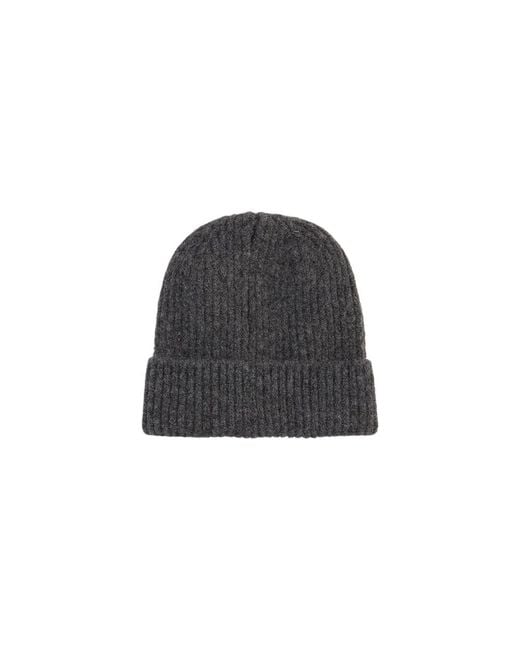 Barbour Gray Polyester Beanie