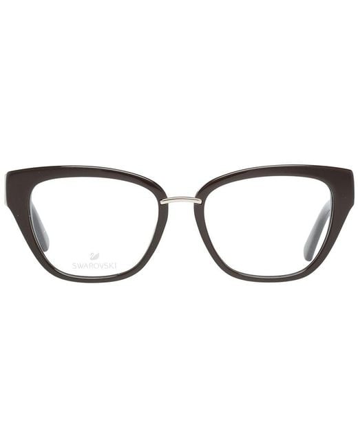 Swarovski Black Plastic Glasses (Frames)