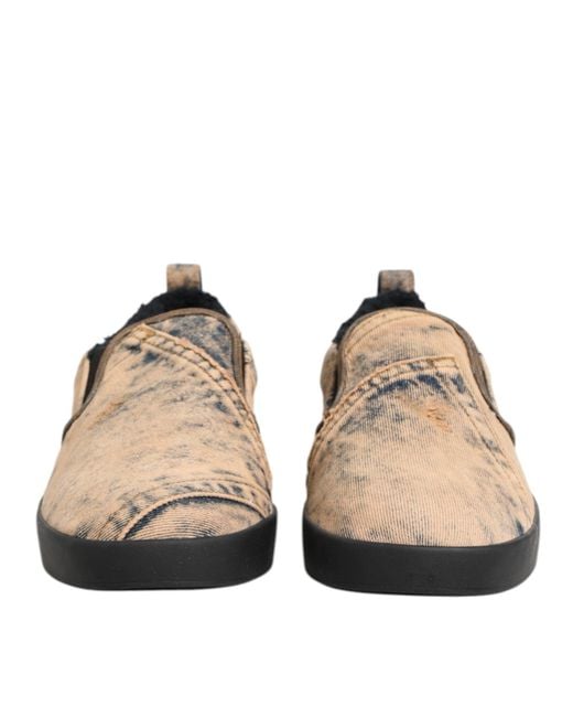 Dolce & Gabbana Brown Sneakers for men