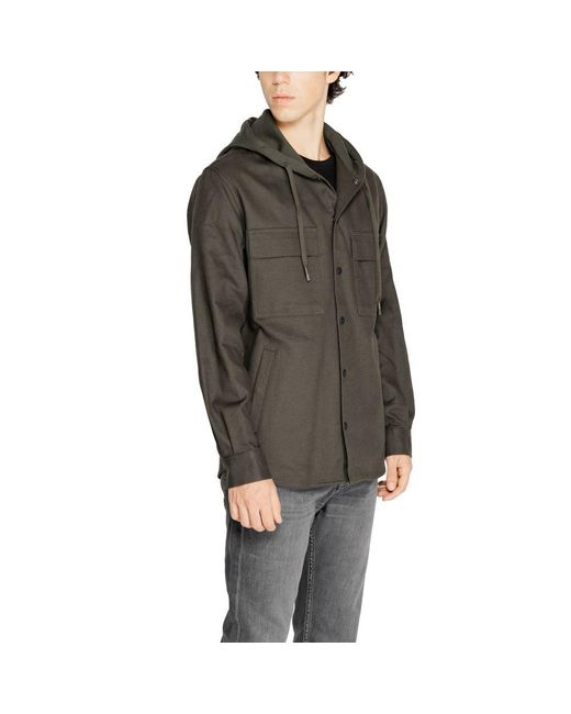 Antony Morato Gray Cotton Shirt for men