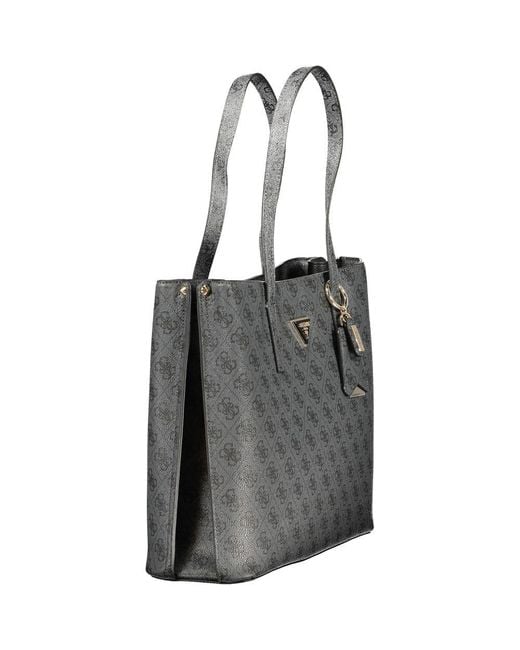Guess Gray Poliuretano Handbag"