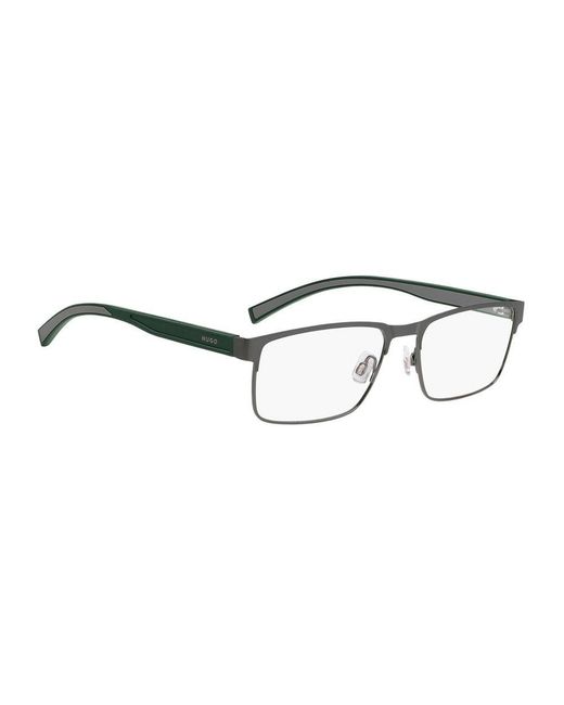 Boss Brown Gray Steel & Aluminum Glasses (frames) for men