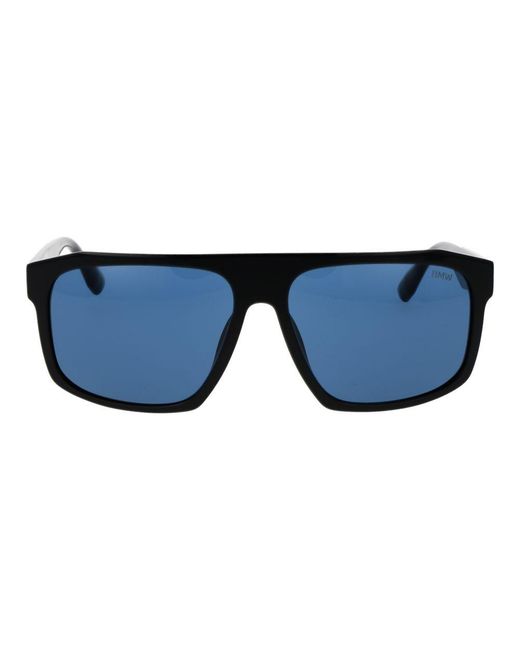 BMW Blue Black Plastic Sunglasses for men