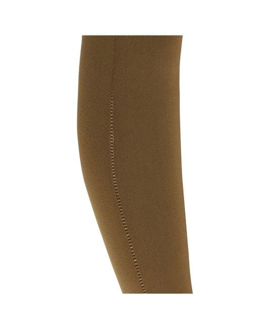 Wolford Green Bicolor Polyamide Leggings