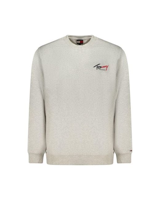 Tommy Hilfiger Gray Cotton Men's Sweatshirt for men