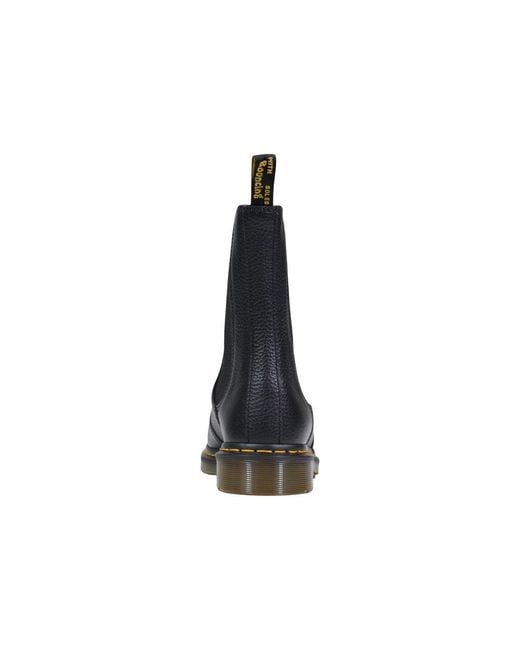 Dr. Martens Black Leather Ankle Boots