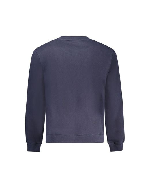 Napapijri Blue Cotton Men Sweatshirt for men