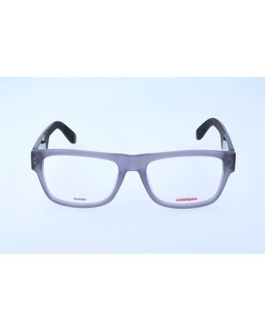 Carrera Blue Gray Acetate Glasses (frames) for men