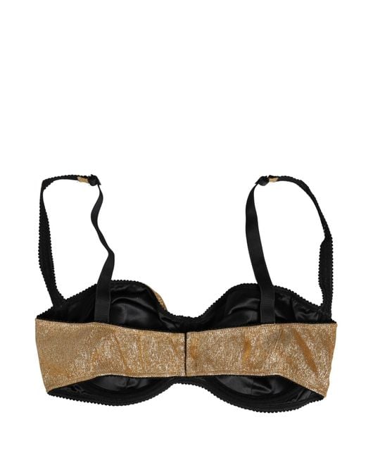 Dolce & Gabbana Metallic Gold Semi