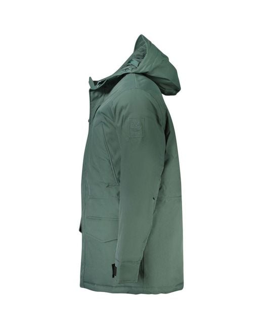 Timberland Green Polyester Jacket" for men