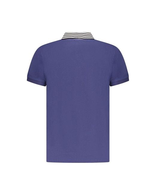 Roberto Cavalli Blue Blu Cotton Polo for men