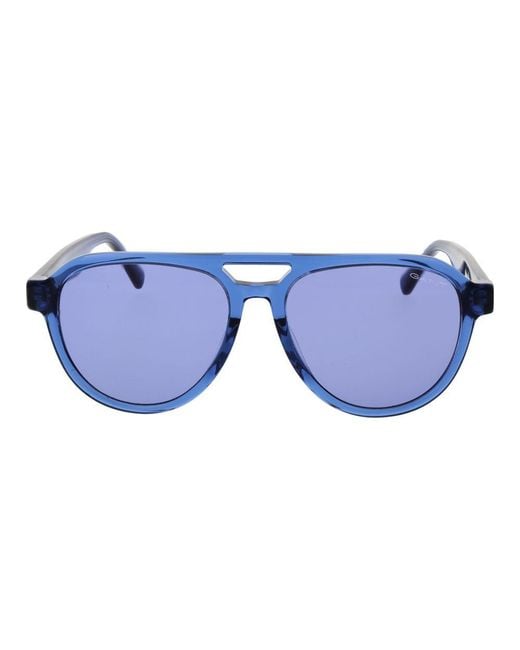 Gant Blue Acetate Sunglasses for men