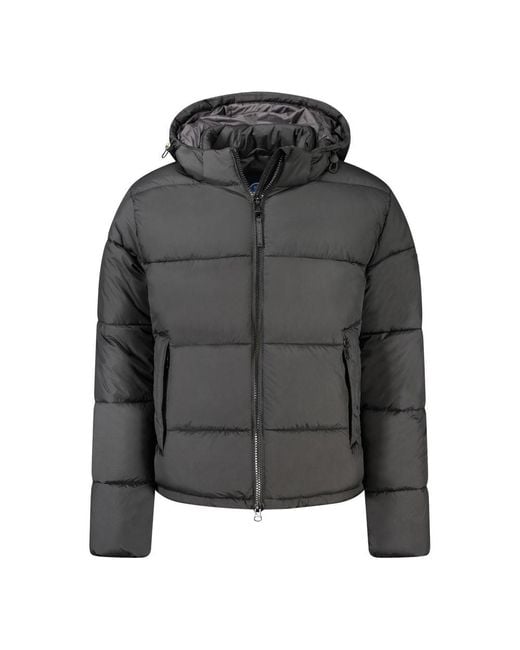 North Sails Gray Polyester Jacket for men