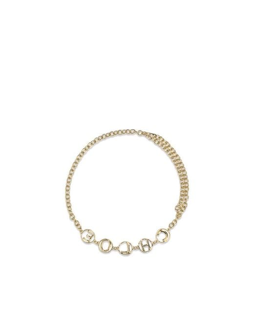 Chloé Metallic Brass High-Waist Belt