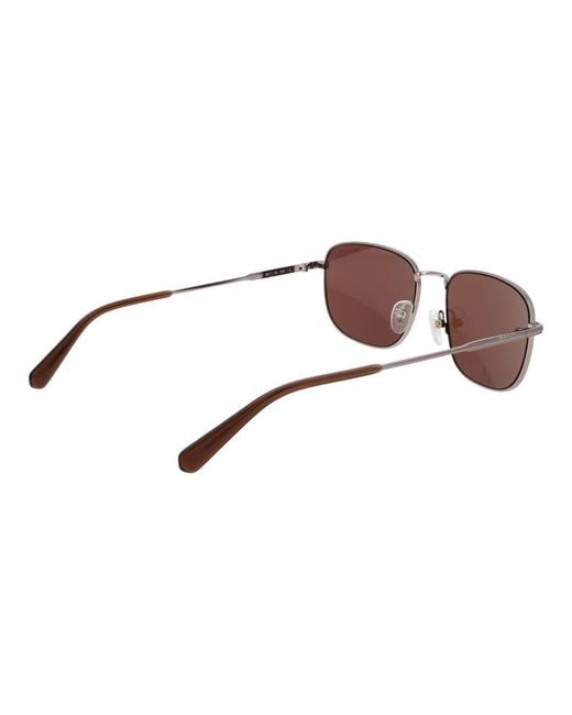 Gant Brown Bronze Metal Sunglasses for men