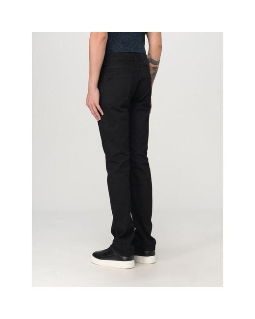 Just Cavalli Black Cotton Straight for men