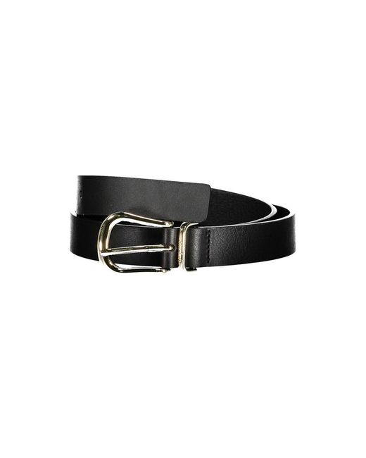 Tommy Hilfiger Black Leather Belt