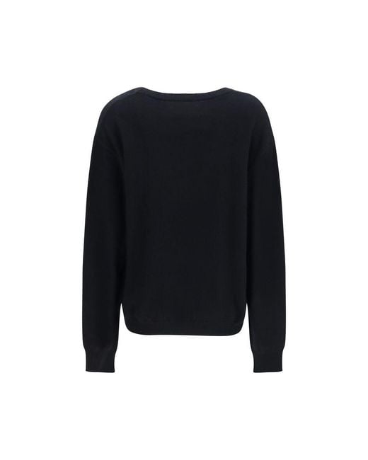 Extreme Cashmere Black Cashmere Sweater