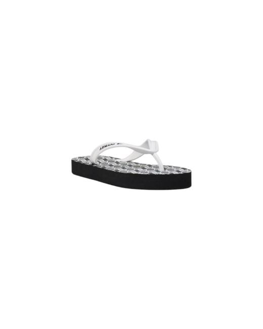 ARMANI EXCHANGE Multicolor Black And White Rubber Flip