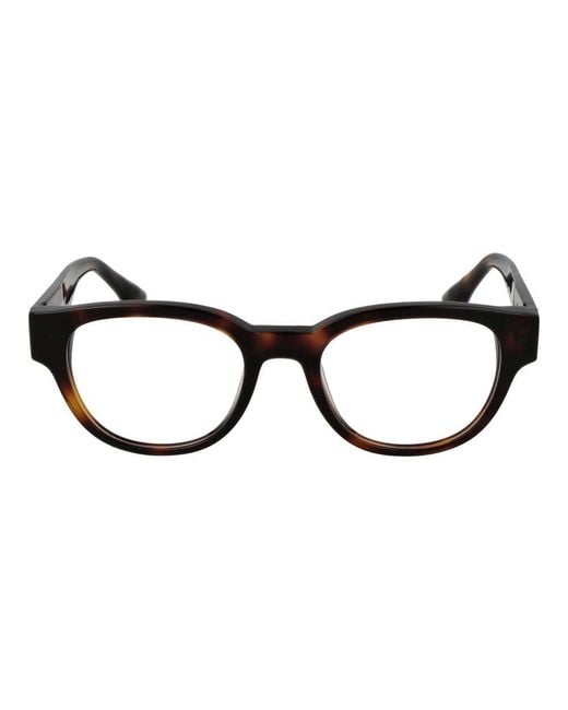 Trussardi Black Brown Acetate Glasses (frames) for men