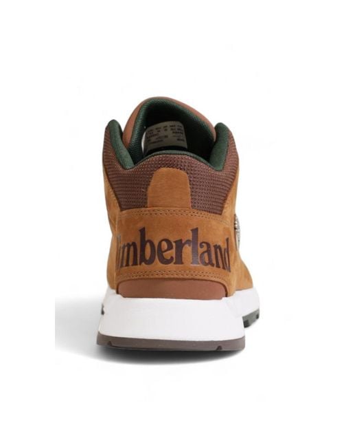 Timberland Brown Recycled Plastic Athletic Sneakers for men