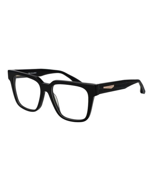Trussardi Black Acetate Glasses (frames)