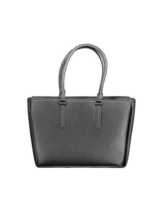 Calvin Klein Black Polyethylene Handbag