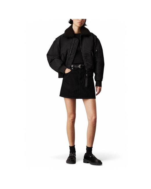 Calvin Klein Black Polyester Jackets & Coat