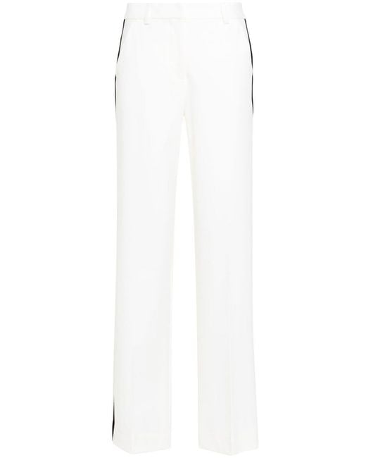 P.A.R.O.S.H. Black Liliuxy Tailored Tuxedo Trousers