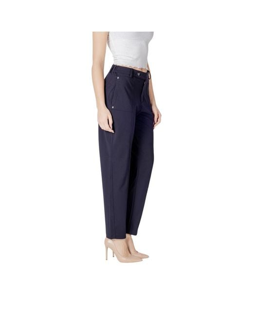 Street One Blue Viscose Jeans & Pant