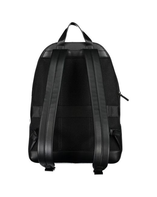 Tommy Hilfiger Black Chic Urban Traveler Backpack for men