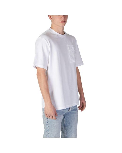 Antony Morato White Cotton T for men