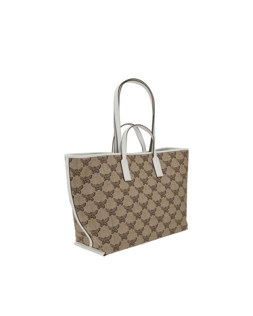 MCM Multicolor Medium Himmel Tote Bag for men