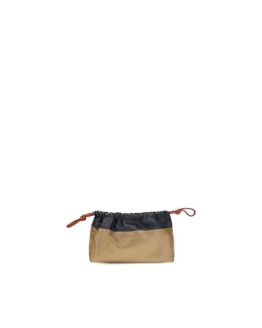 Pierre Hardy Multicolor Beige Calf Leather Bos Taurus Clutch Bag